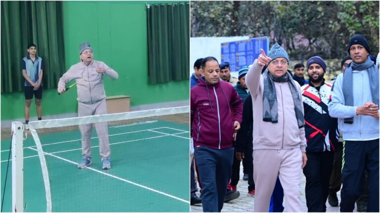 सीएम पुष्कर सिंह धामी ने बागेश्वर में विकास कार्यों का लिया जायजा, बैडमिंटन भी खेला, कहा- यहां विकास की हैं अपार संभावनाएं